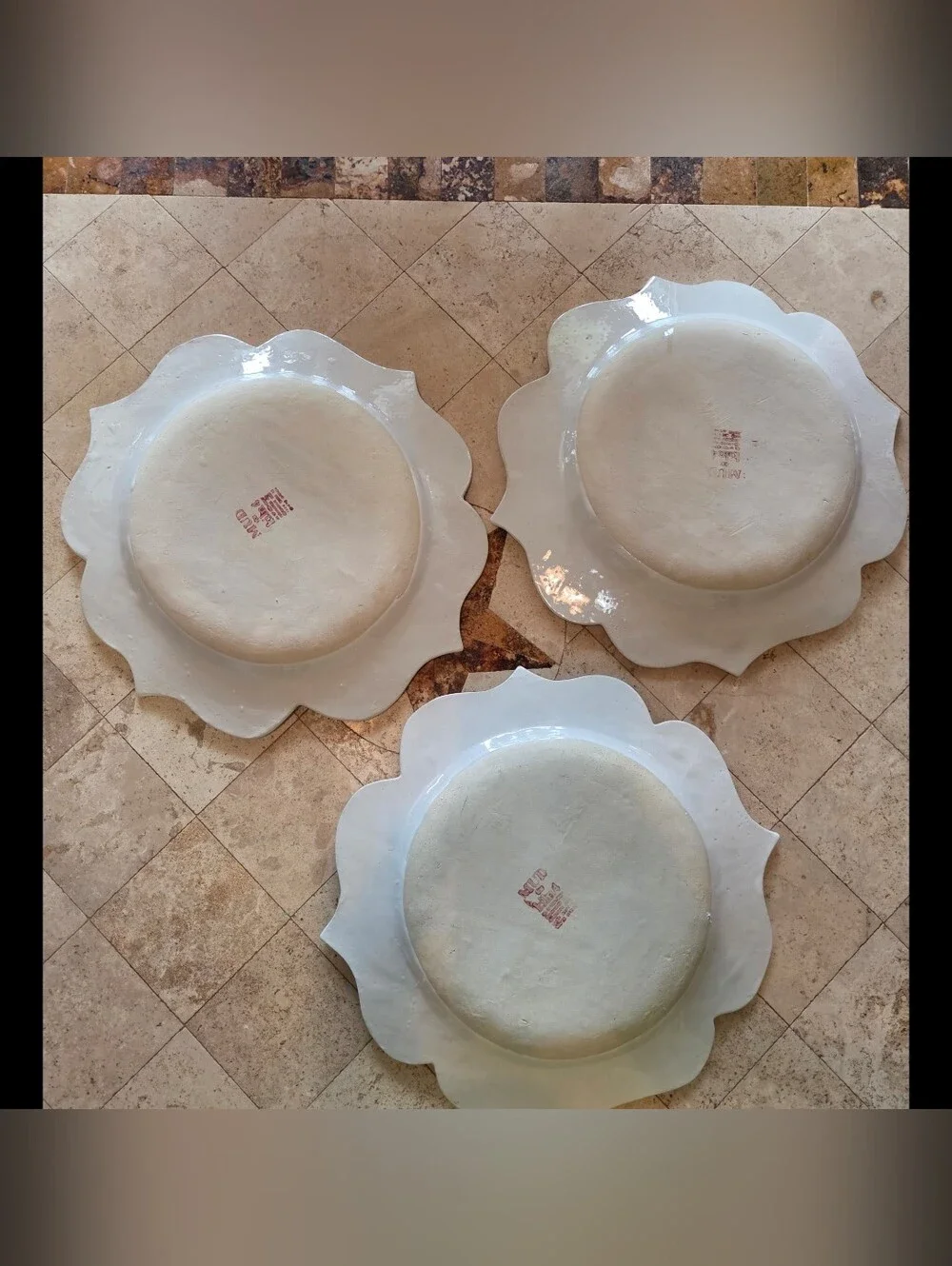 Mud Kiln 4 Dinner Plates Set Of 3